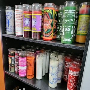 healing candles each not together